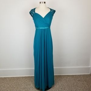 oasis blue bridesmaid dresses